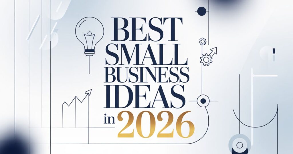Best small business ideas to start in 2026, profitable and low investment business opportunities
